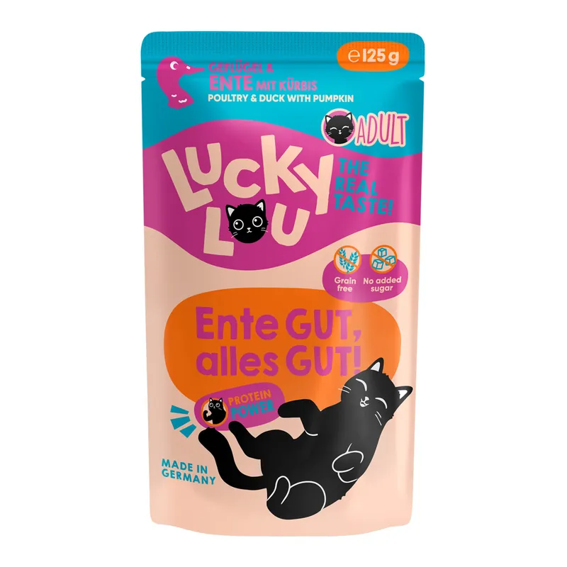 Lucky Lou Adult Geflügel & Ente 125 g Saisonangebot